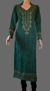 Winter Wear Kurti (Green)