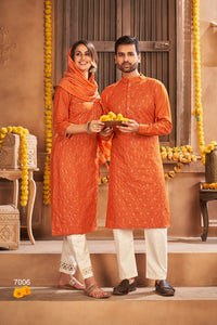 Couple kurta Set