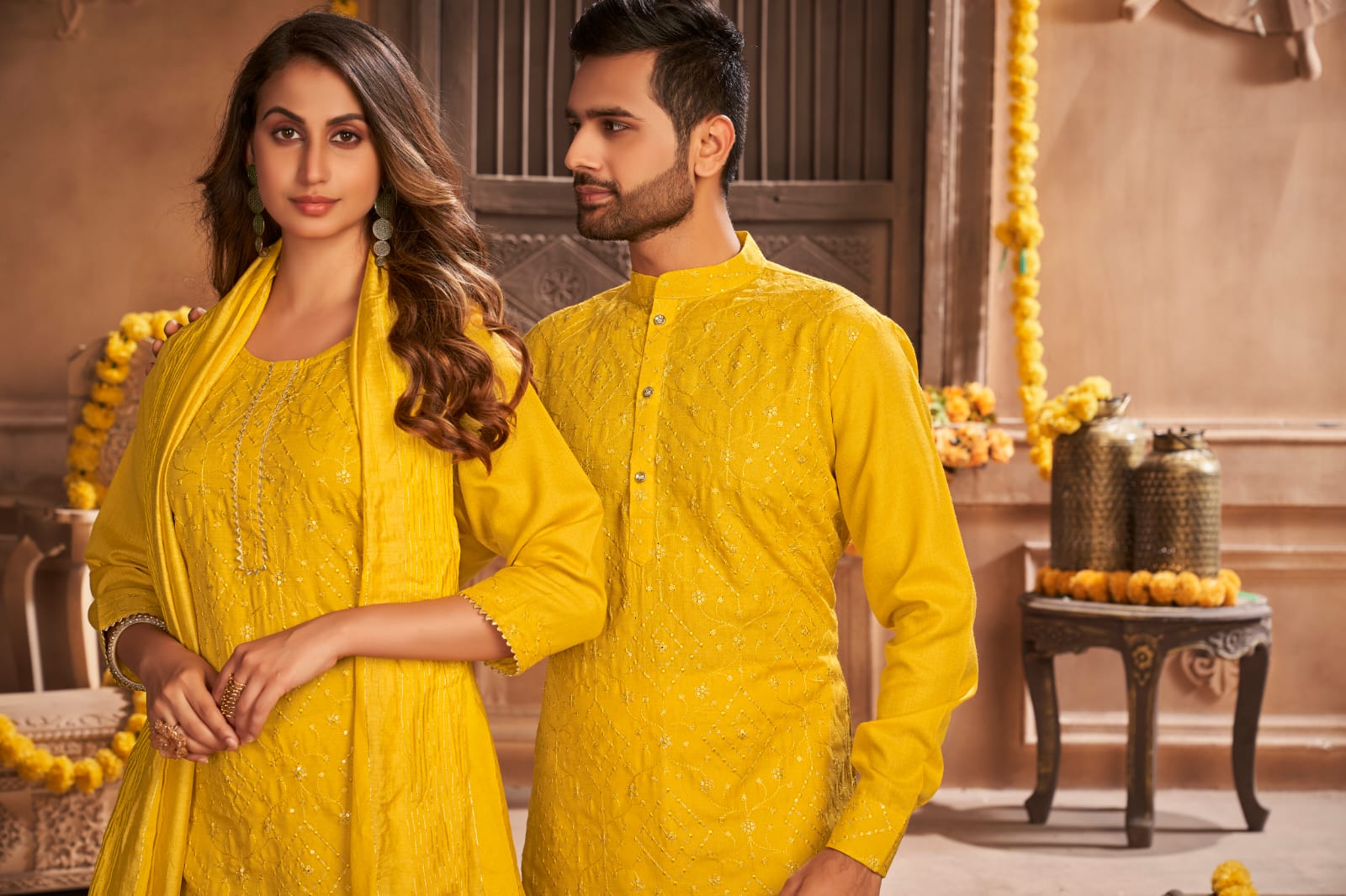 Couple Kurta Set