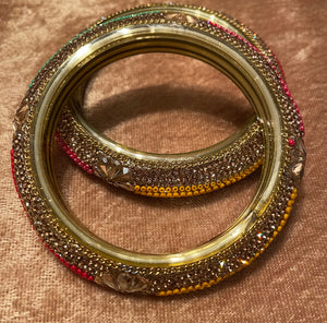 Glass Bangle kangan/ Kada Set of 2