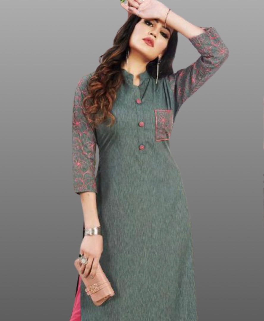 Long Embroidred Kurti