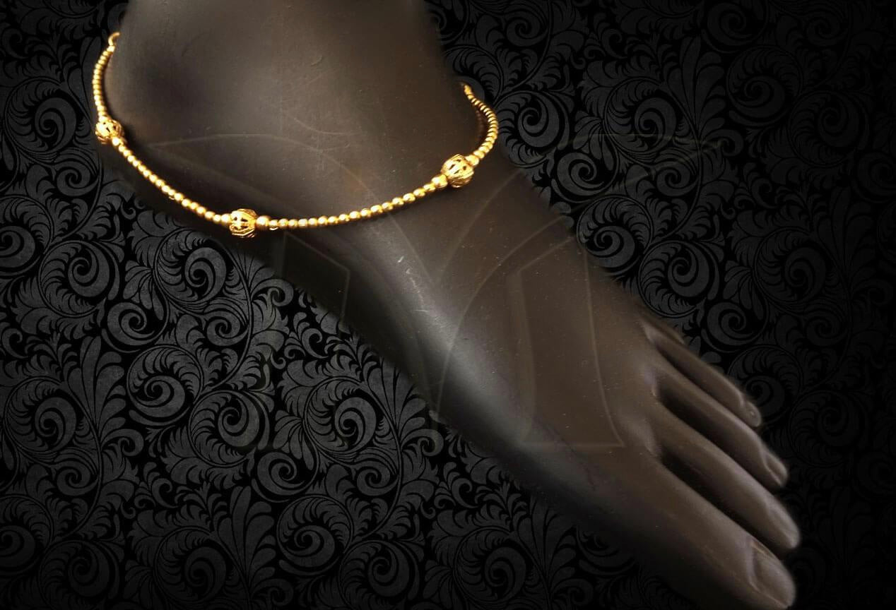 Golden Tone Anklet