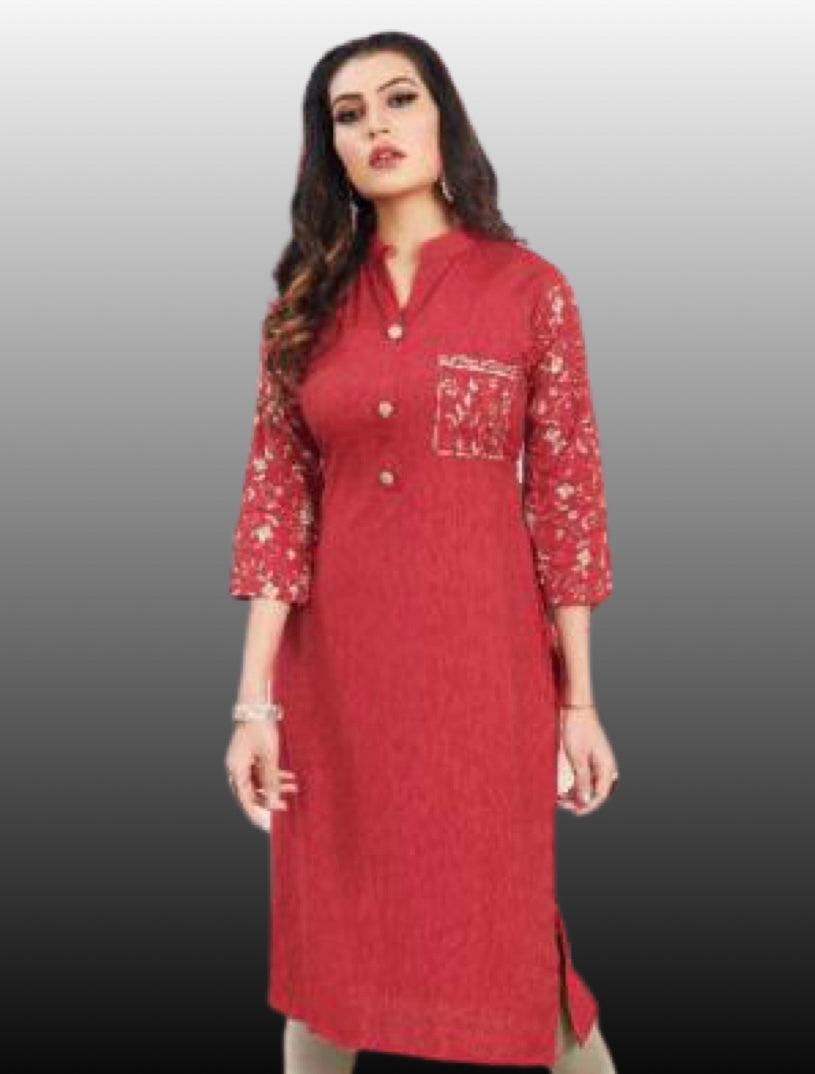 Long Embroidred Kurti