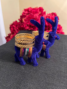 ReinDeer LED Candle Holder Set of 2