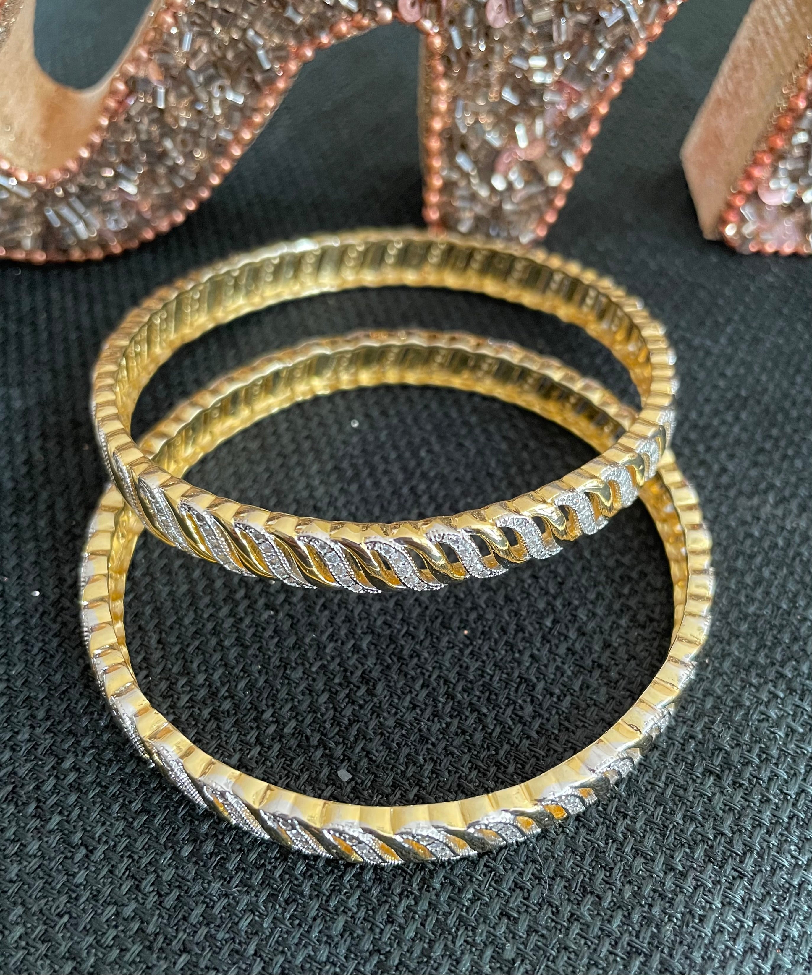 Gorgeous AD Bangle Set