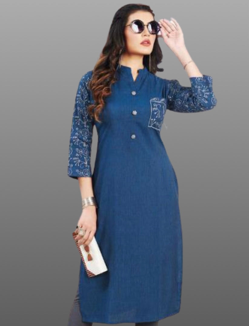 Long Embroidred Kurti