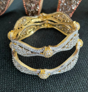 Elegant AD Bangle Set