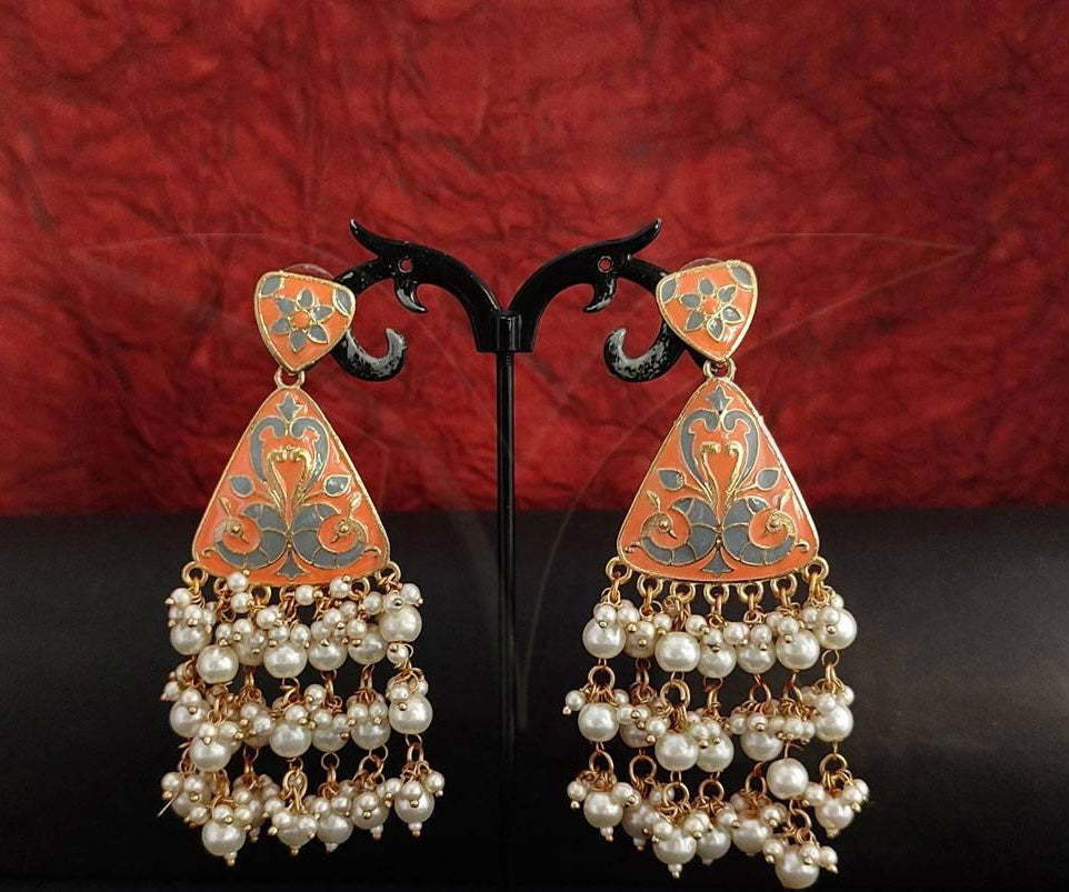 Meenakari Earrings