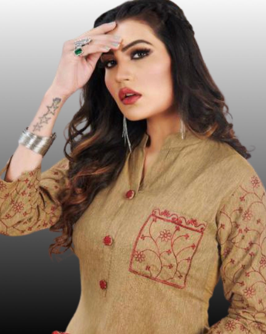 Long Embroidred Kurti