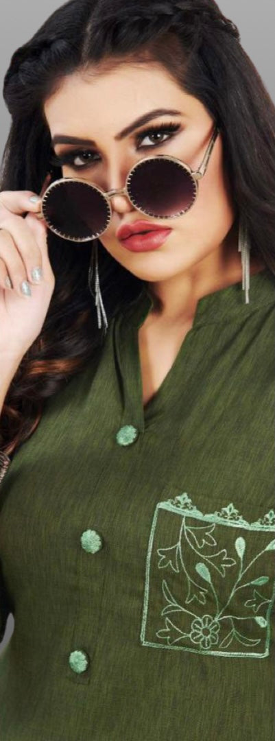 Long Embroidred Kurti