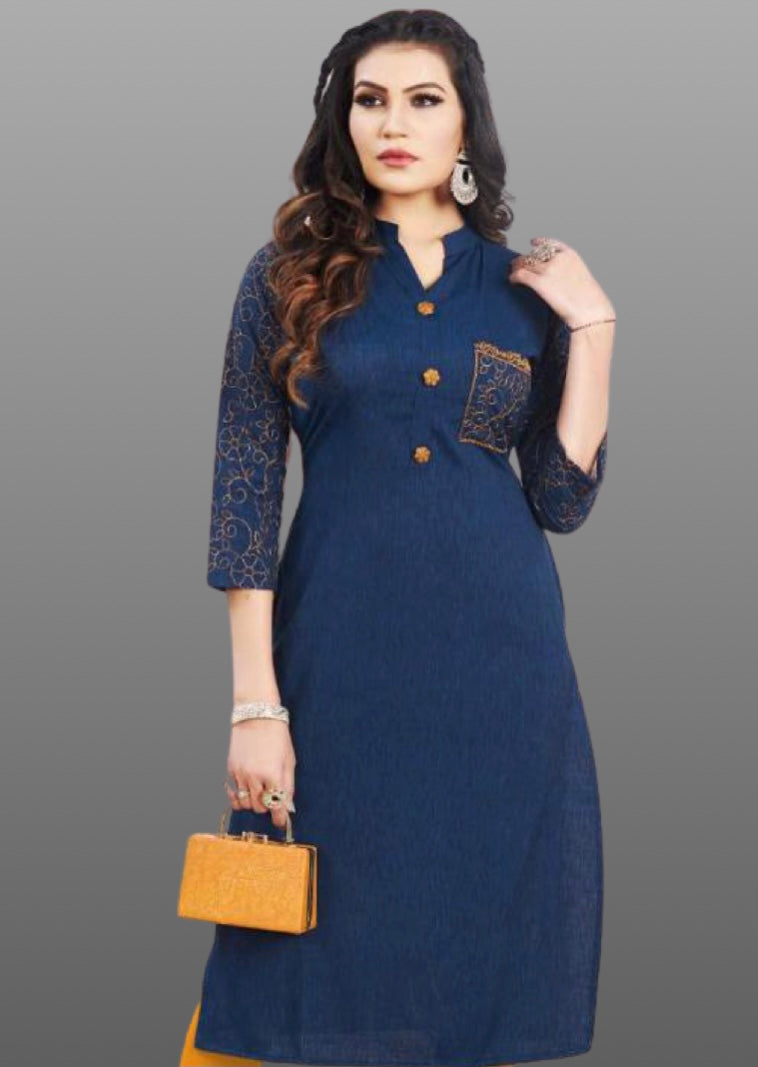 Long Embroidred Kurti